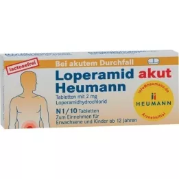LOPERAMID akutni Heumann tablete, 10 kom
