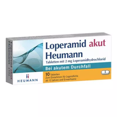 LOPERAMID akutni Heumann tablete, 10 kom LOPERAMID akutni Heumann tablete, 10 kom