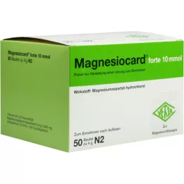 MAGNESIOCARD forte 10 mmol Plv.z.Her.e.Lsg.z.Einn., 50 kom