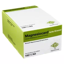 MAGNESIOCARD forte 10 mmol Plv.z.Her.e.Lsg.z.Einn., 100 kom