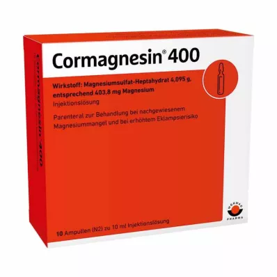 CORMAGNESIN 400 ampula, 10X10 ml