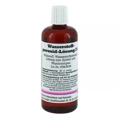 WASSERSTOFFPEROXID Otopina 3%, 100 ml