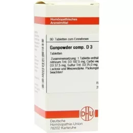 GUNPOWDER komp.D 3 tablete, 80 kom