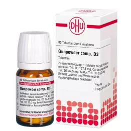 GUNPOWDER komp.D 3 tablete, 80 kom