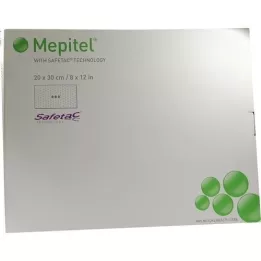 MEPITEL Silikonski mrežasti zavoj 20x30 cm sterilan, 5 kom