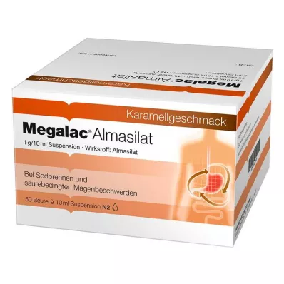 Megalac Almasilat suspenzija, 50X10 ml