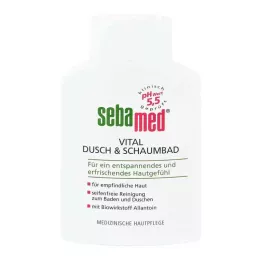 SEBAMED Vital tuš + pjenušava kupka, 200 ml