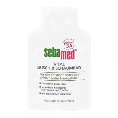 SEBAMED Vital tuš + pjenušava kupka, 200 ml