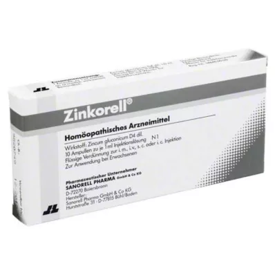 ZINKORELL Ampule, 10X1 ml