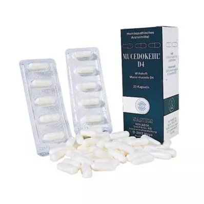 MUCEDOKEHL D 4 kapsule, 20 kom MUCEDOKEHL D 4 kapsule, 20 kom