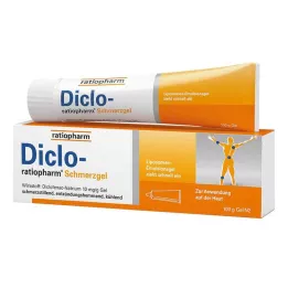 DICLO-RATIOPHARM Gel protiv bolova, 100 g