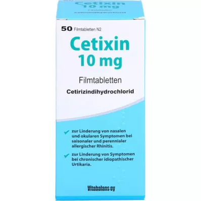 CETIXIN 10 mg filmom obložene tablete, 50 kom