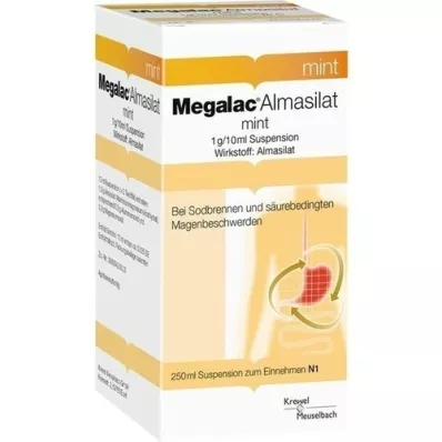 MEGALAC Almasilat menta suspenzija, 250 ml