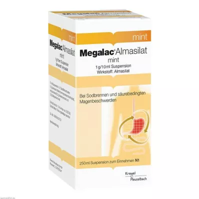 Megalac Almasilat menta suspenzija, 250 ml Megalac Almasilat menta suspenzija, 250 ml
