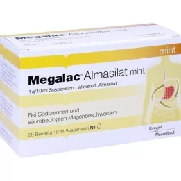 MEGALAC Almasilat menta suspenzija, 20X10 ml