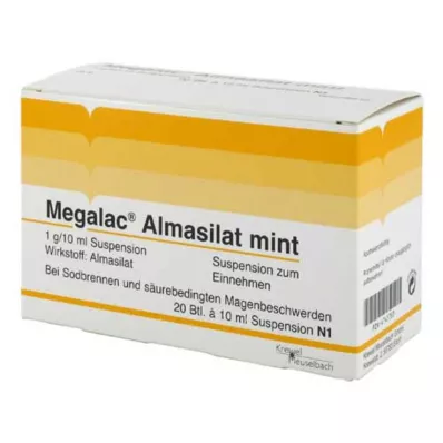 Megalac Almasilat menta suspenzija, 20x10 ml
