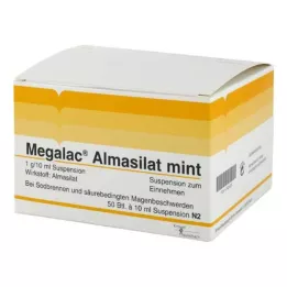 MEGALAC Almasilat menta suspenzija, 50X10 ml