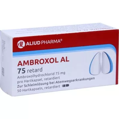 AMBROXOL AL 75 retard retard kapsula, 50 kom