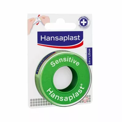 HANSAPLAST Fixierpfl.Sensitive 1,25 cmx5 m, 1 kom