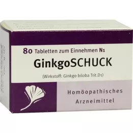 GINKGOSCHUCK Tablete, 80 kom