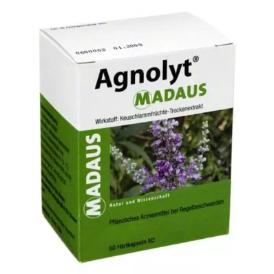 AGNOLYT MADAUS Tvrde kapsule, 60 kom