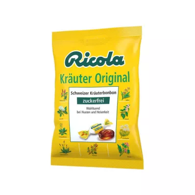 Ricola biljni slatkiš bez šećera, 75 g