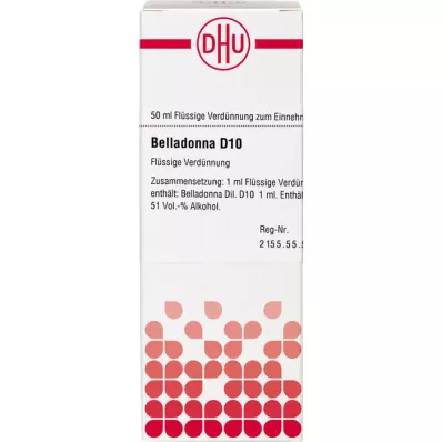 BELLADONNA D 10 Razrjeđenje, 50 ml