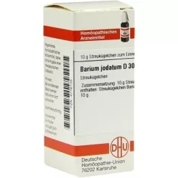 BARIUM JODATUM D 30 globula, 10 g