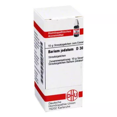 BARIUM JODATUM D 30 globula, 10 g