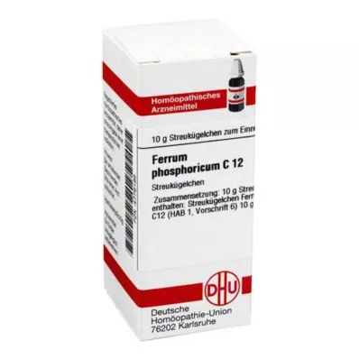 FERRUM PHOSPHORICUM C 12 globula, 10 g