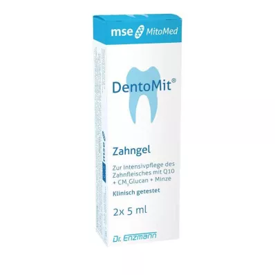DENTOMIT Gel za zube, 2X5 ml