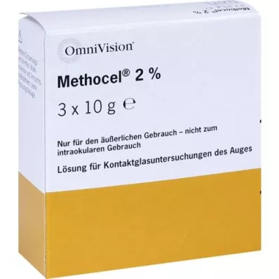 METHOCEL 2% kapi za oko, 3X10 g