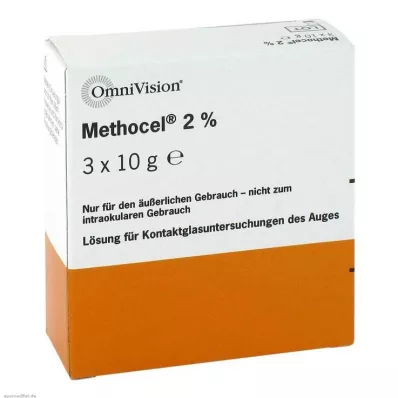 Methocel 2% kapi za oko, 3X10 g