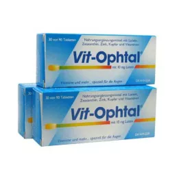 VIT OPHTAL sa 10 mg lutein tablete, 90 kom
