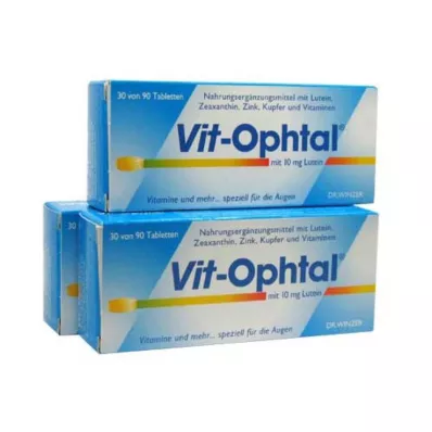 VIT OPHTAL sa 10 mg lutein tablete, 90 kom