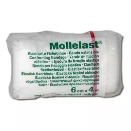 MOLLELAST Zavoji 6 cmx4 m bijeli, 1 kom