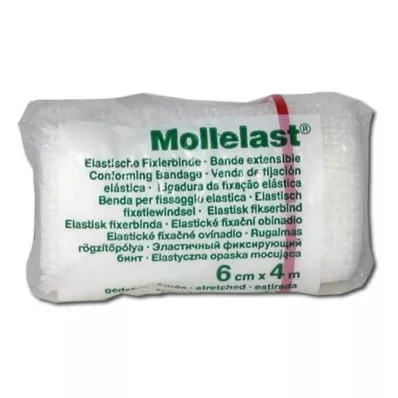 MOLLELAST Zavoji 6 cmx4 m bijeli, 1 kom