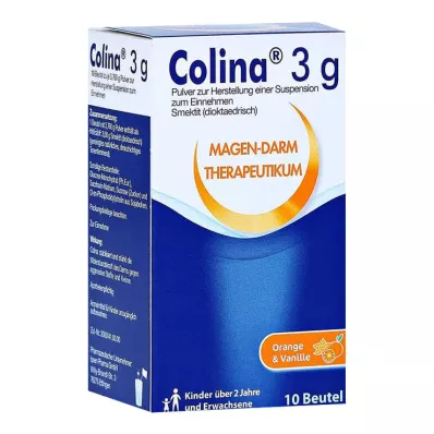 COLINA Vrećica 3 g prašak za proizvodnju suspenzije za uporabu, 10 kom