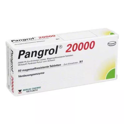 Pangrol 20000 gastrorezistentne tablete, 50 kom