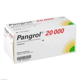 PANGROL 20 000 gastrorezistentnih tableta, 100 kom