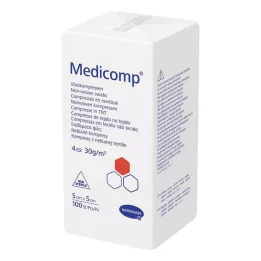 MEDICOMP Flis komp. nesterilan 5x5 cm 4-slojni, 100 komada
