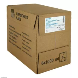 AMPUWA za ispiranje Plastipur, 6X1000 ml