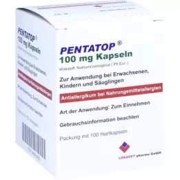 PENTATOP 100 mg kapsule tvrde kapsule, 100 kom
