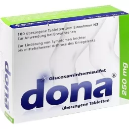 DONA 250 mg obložene tablete, 100 kom