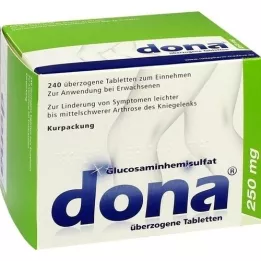 DONA 250 mg obložene tablete, 240 kom