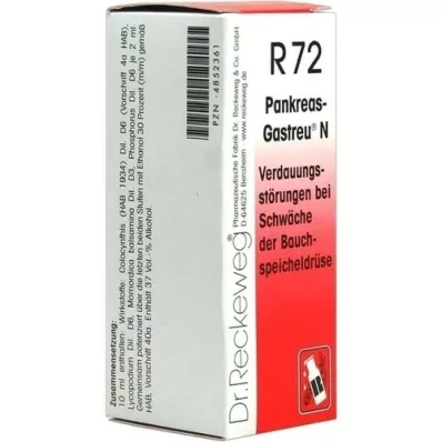 PANKREAS-GASTREU N R72 smjesa, 50 ml