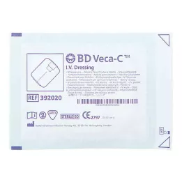 BD VECA-C Konektor za fiksiranje katetera 6x7,5 cm s prozorom za gledanje, 1 komad