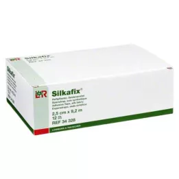 SILKAFIX Spajalica 2,5 cmx9,2 m kartonska jezgra, 12 kom