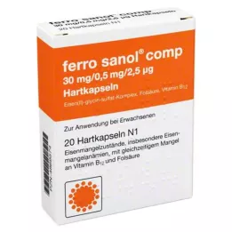 FERRO SANOL komp. Hartkaps.m.msr.überz.Peleti, 20 kom