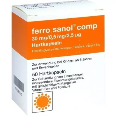 FERRO SANOL komp. Hartkaps.m.msr.überz.Peleti, 50 kom